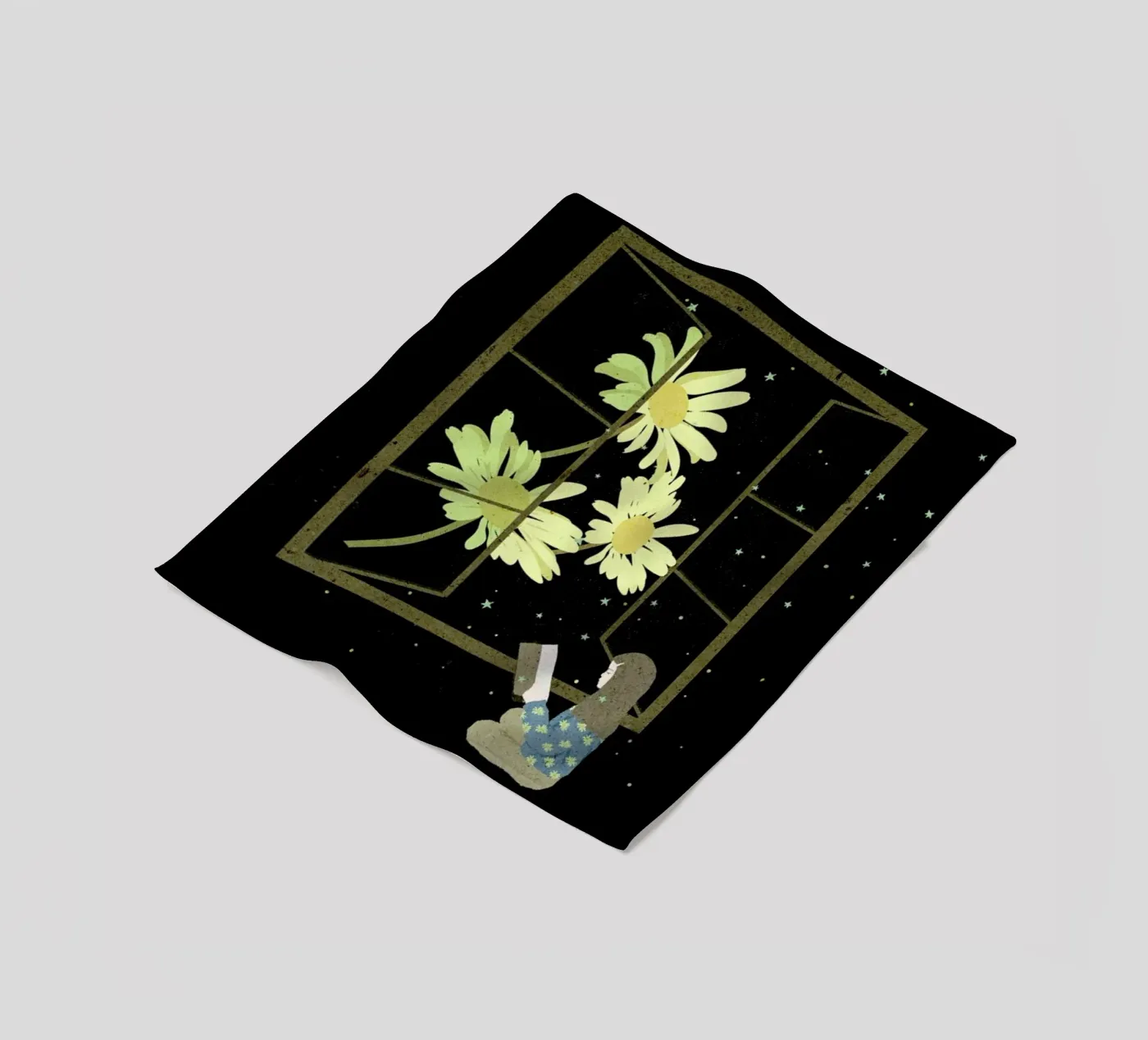 Falling In Fleecedecke von Duong Tu Tran