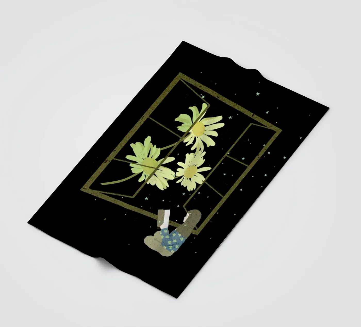 Falling In Fleecedecke von Duong Tu Tran