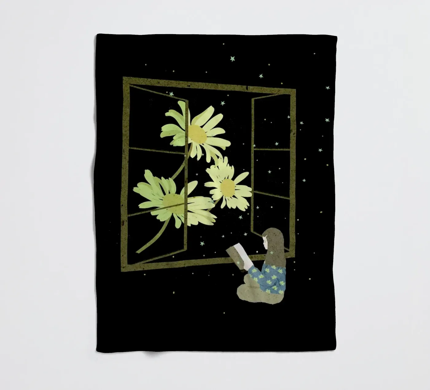 Falling In Fleecedecke von Duong Tu Tran