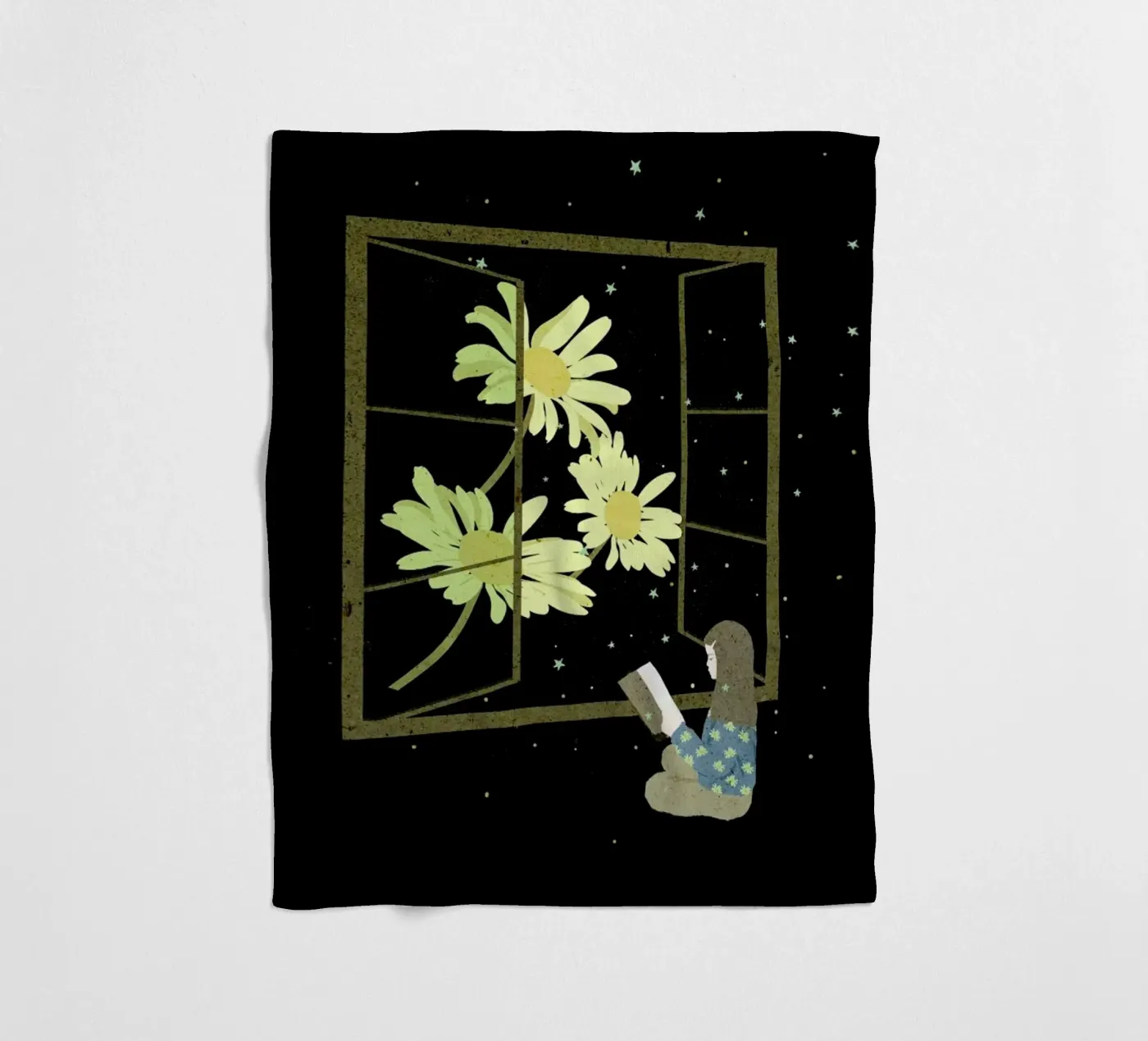 Falling In Fleecedecke von Duong Tu Tran