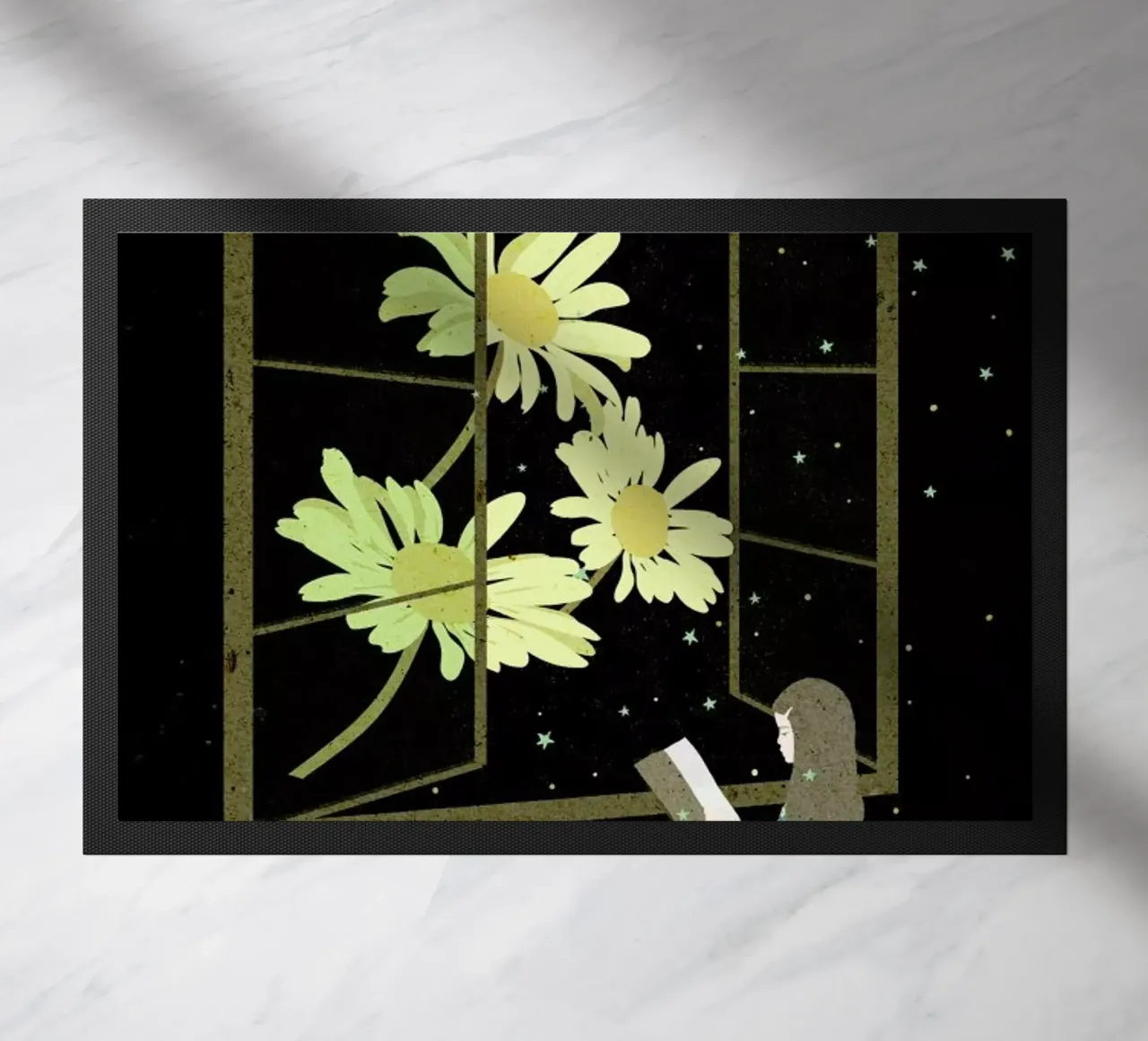 Falling In doormat by Duong Tu Tran