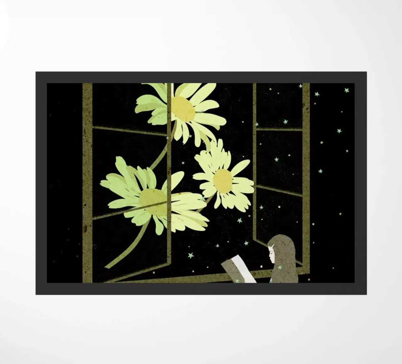 Falling In doormat by Duong Tu Tran