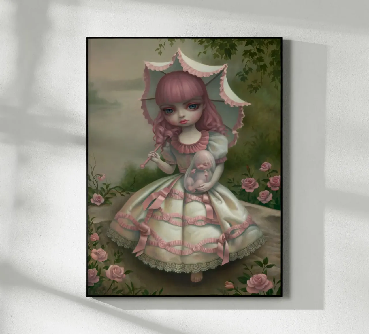 Vergine e Bambino, 2010 plexiglass da Alexandra Sutton
