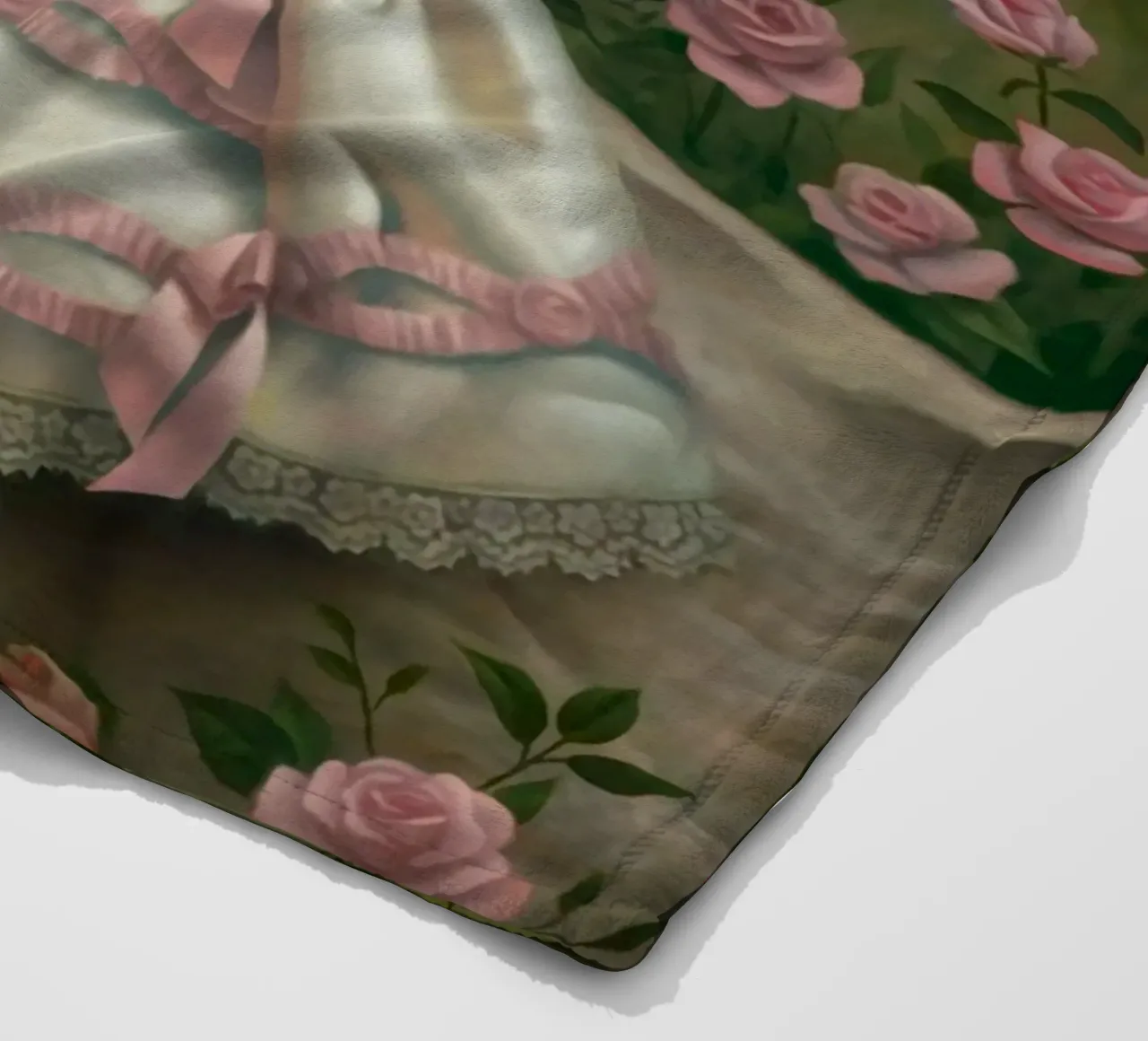 Vergine e Bambino, 2010 coperta in pile da Alexandra Sutton