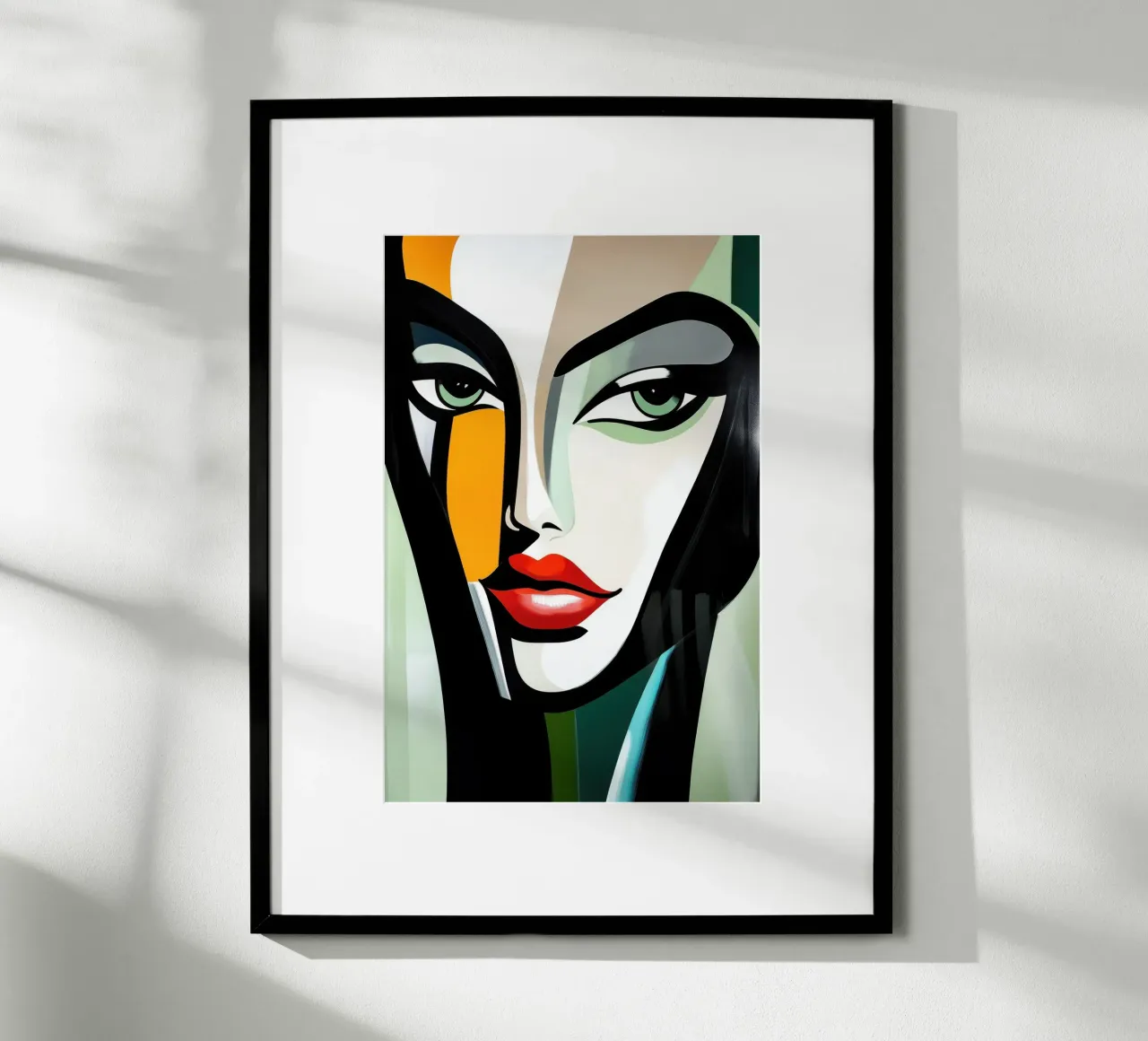 Arte da parete di Imagine poster con telaio in legno da Imagine