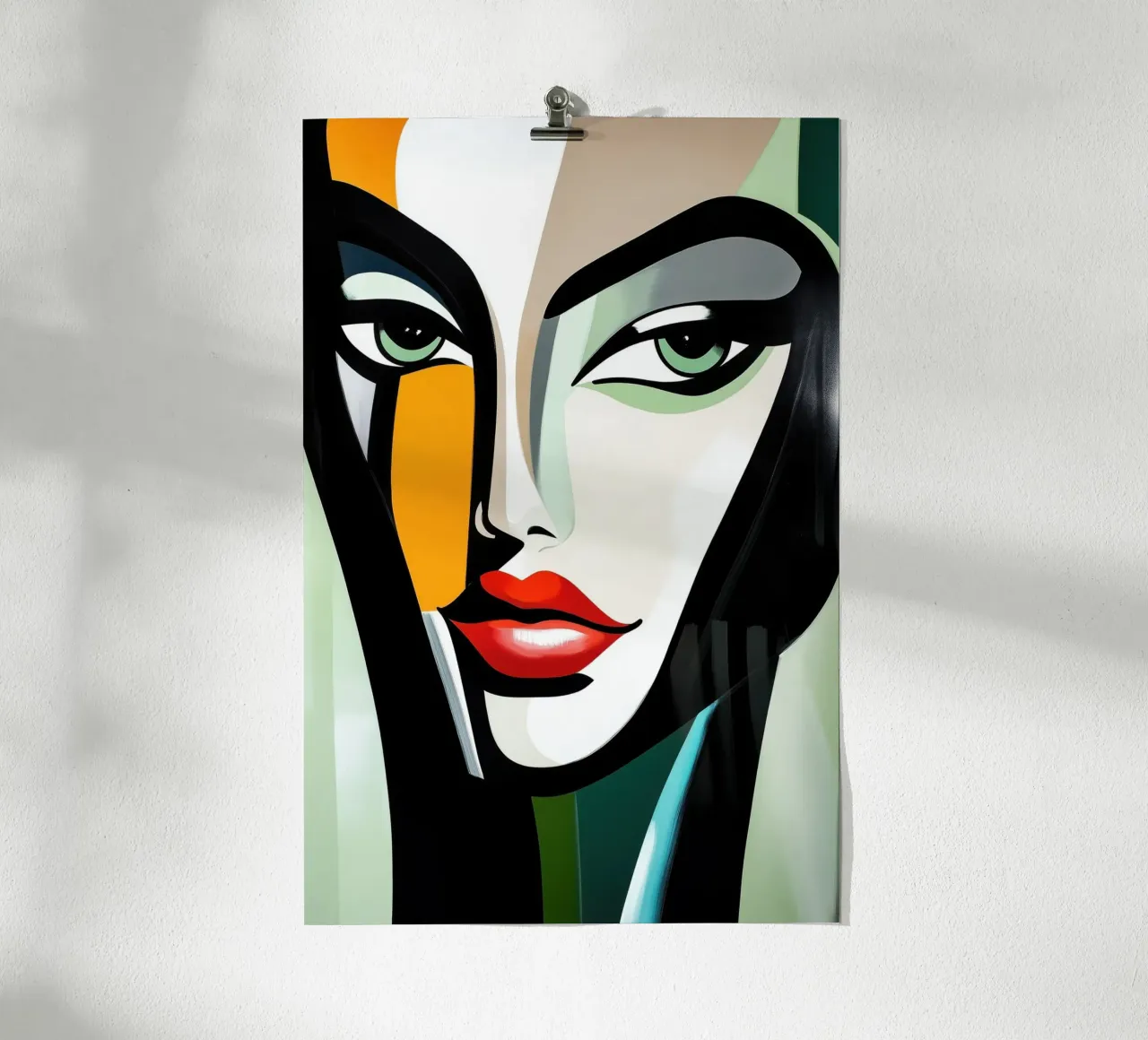 Arte da parete di Imagine poster con telaio in legno da Imagine