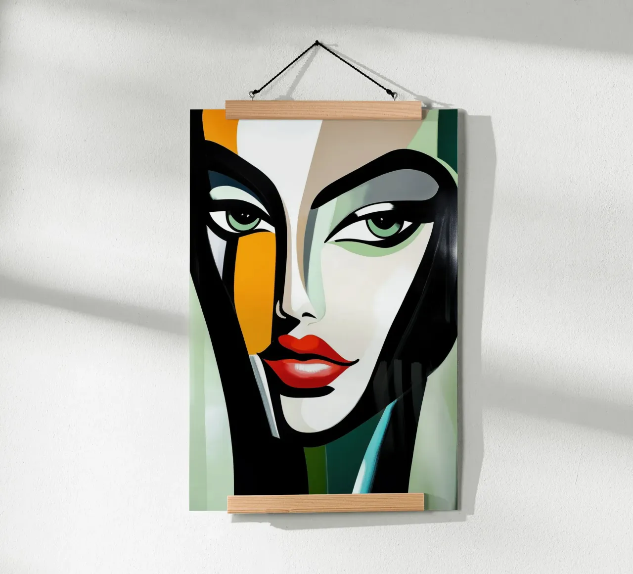 Arte da parete di Imagine poster con telaio in legno da Imagine