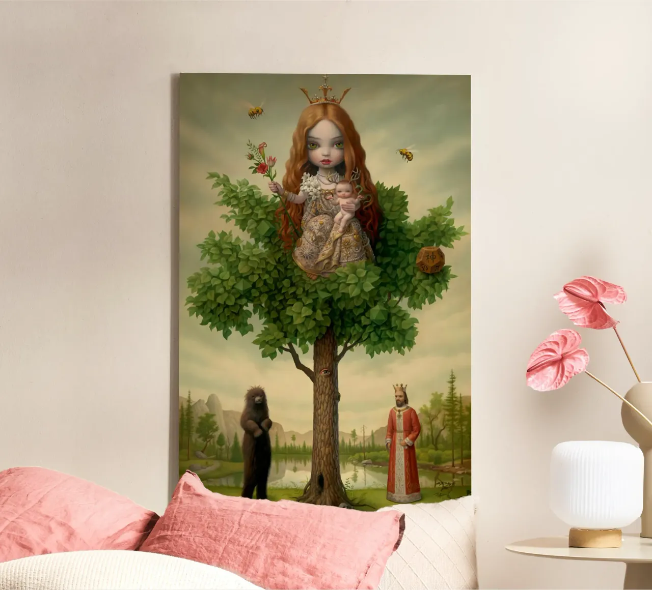 The Tree of Life, 2006 canvas by Alexandra Sutton