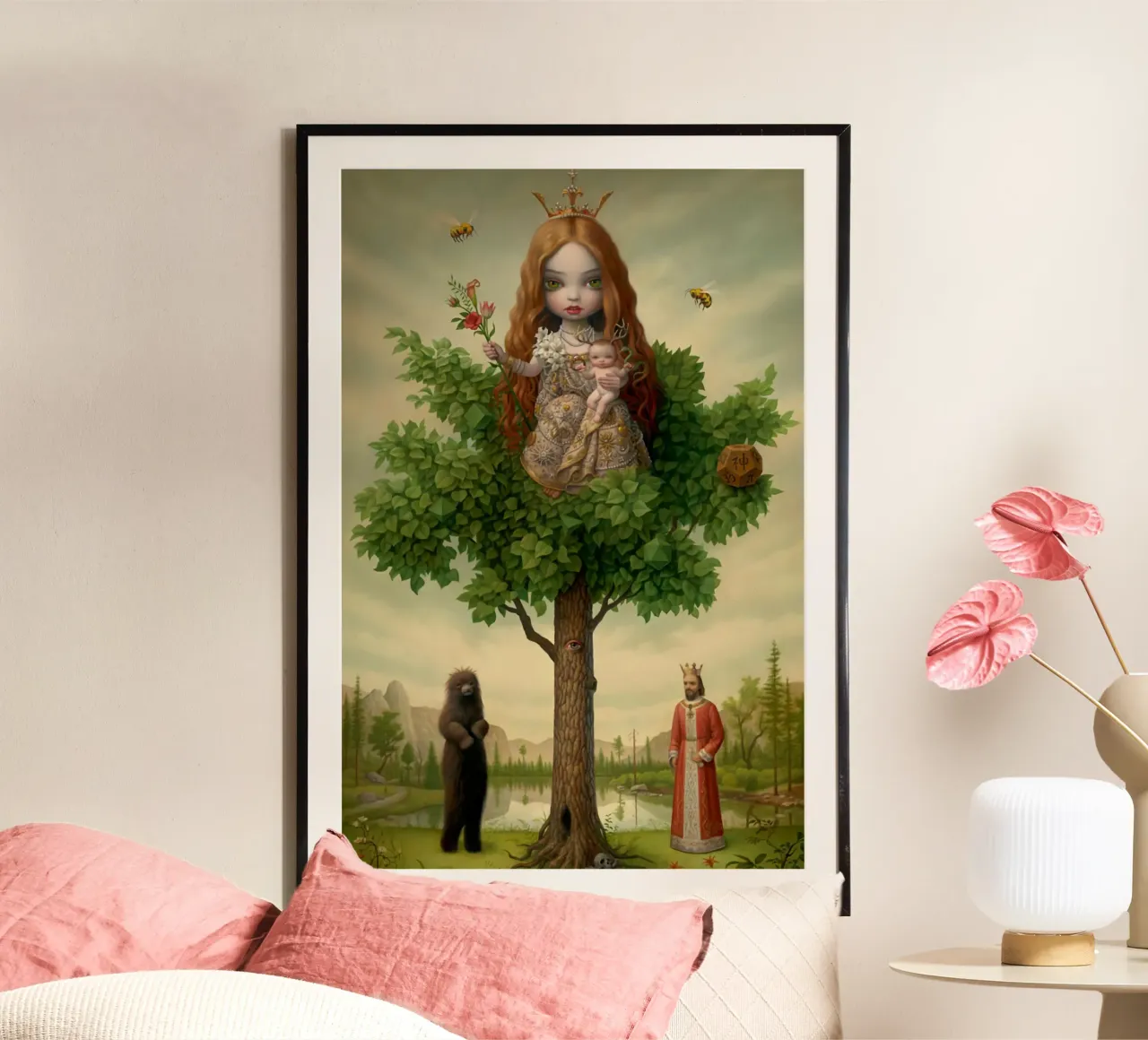 L'albero della vita, 2006 carta hahnemühle da Alexandra Sutton