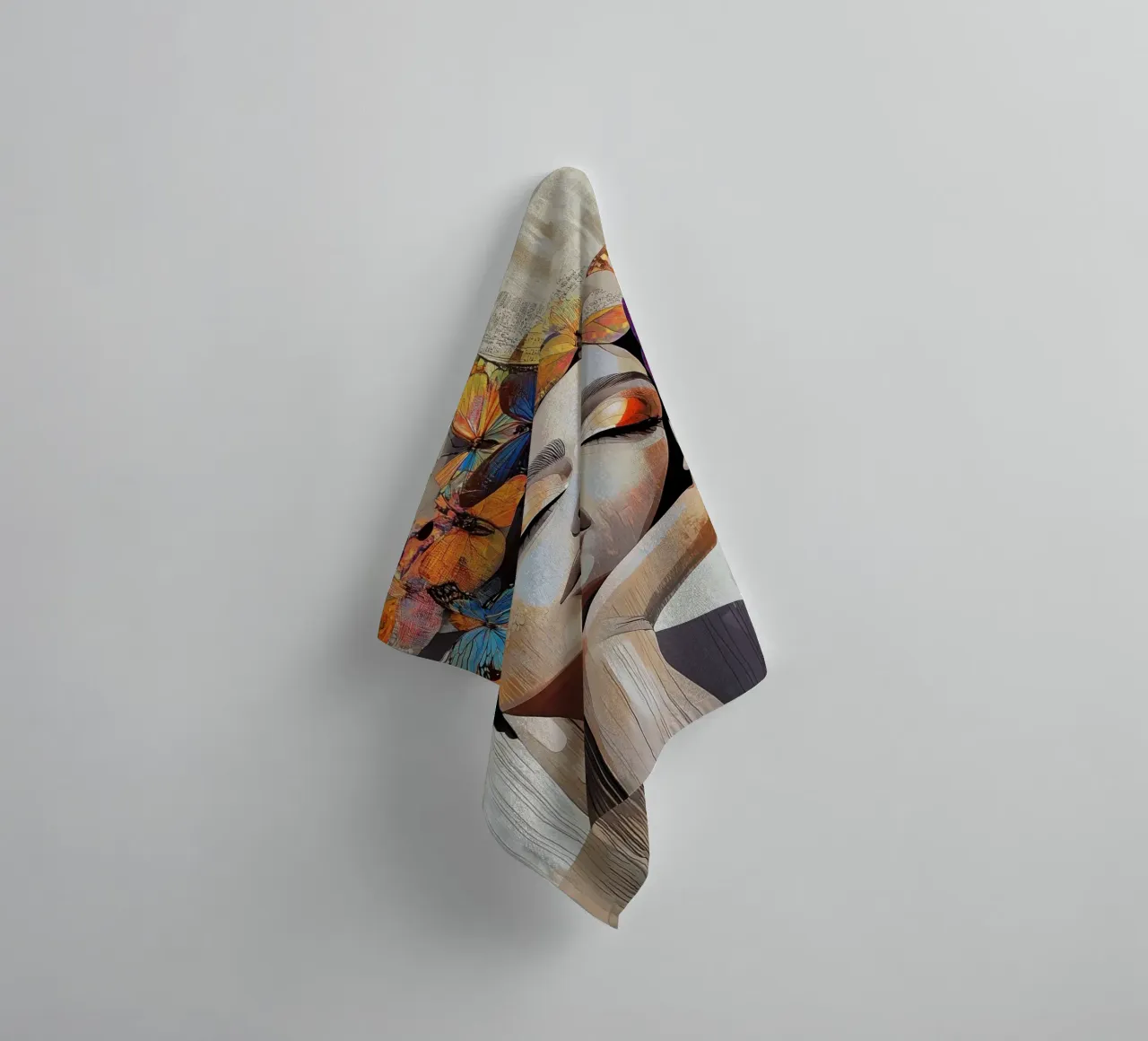 Arte da parete di Imagine asciugamano da bagno da Imagine