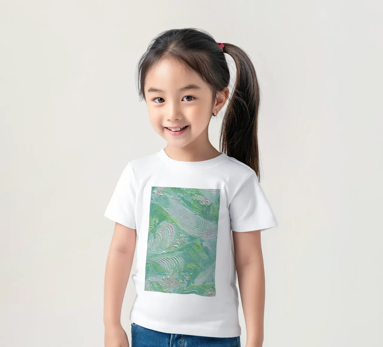 IDEAL GIFT 49 invers kids t-shirt by Thierry Vobmann Abstract painting