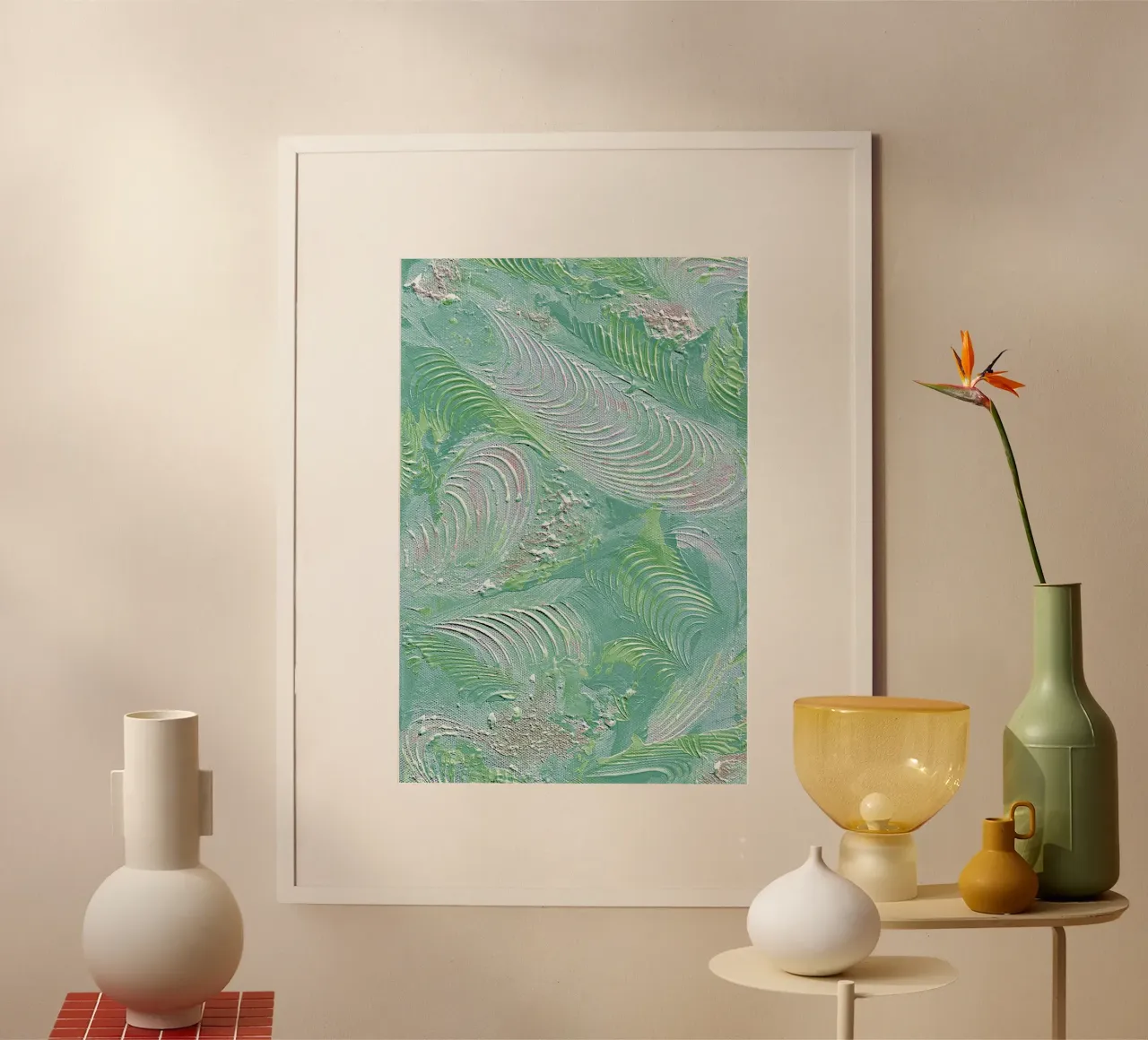 IDEAL GIFT 49 invers hahnemühle van Thierry Vobmann Abstract painting
