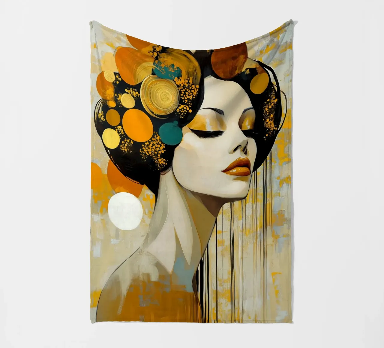 Wall-art by Imagine fleece blanket by Imagine
