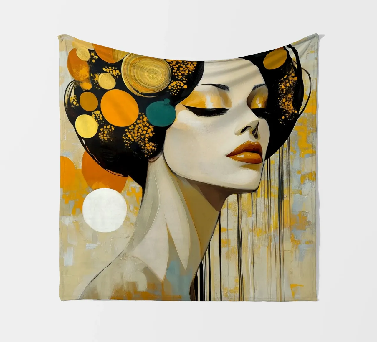 Wall-art by Imagine fleece blanket by Imagine