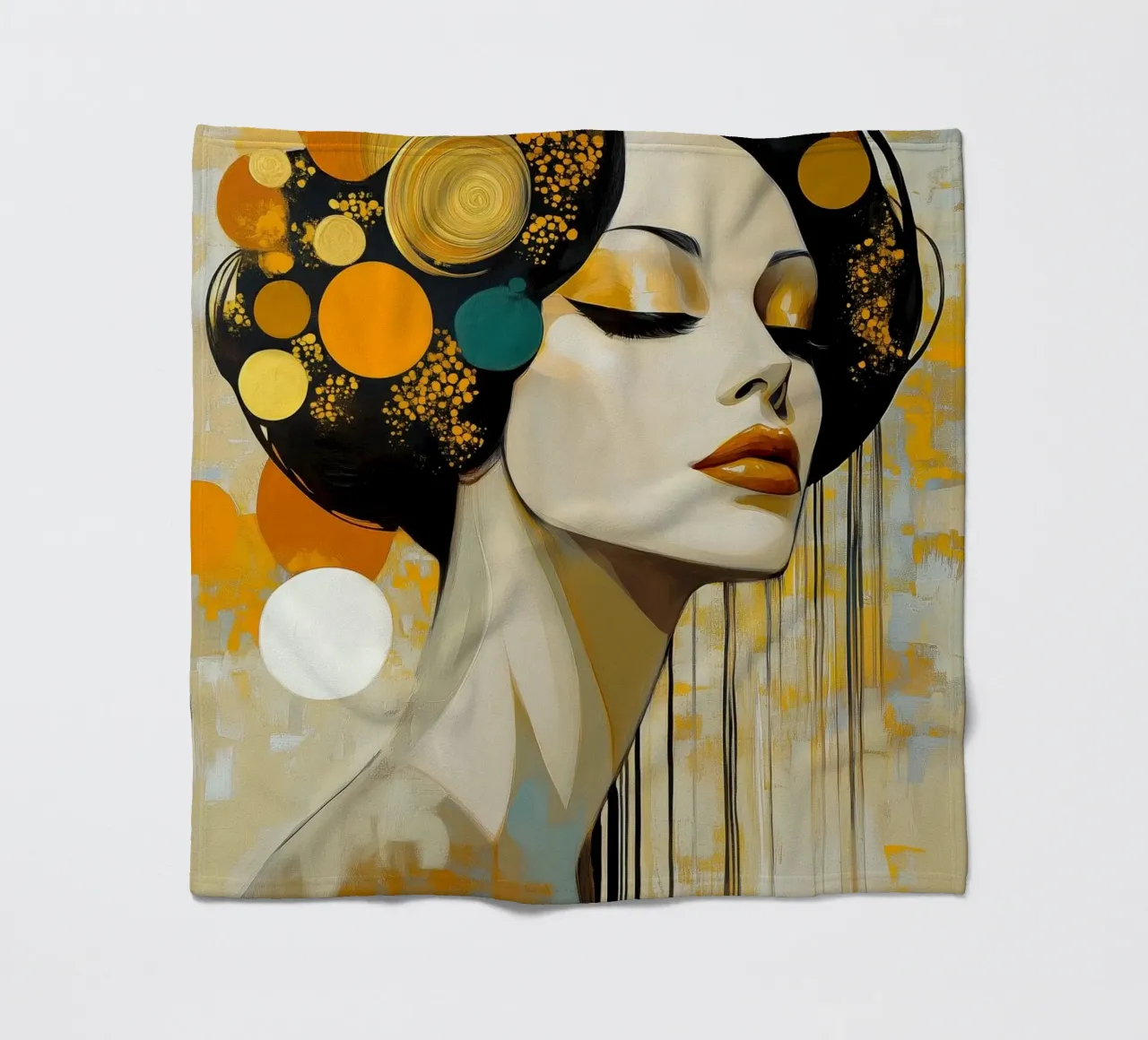 Wall-art by Imagine fleece blanket by Imagine