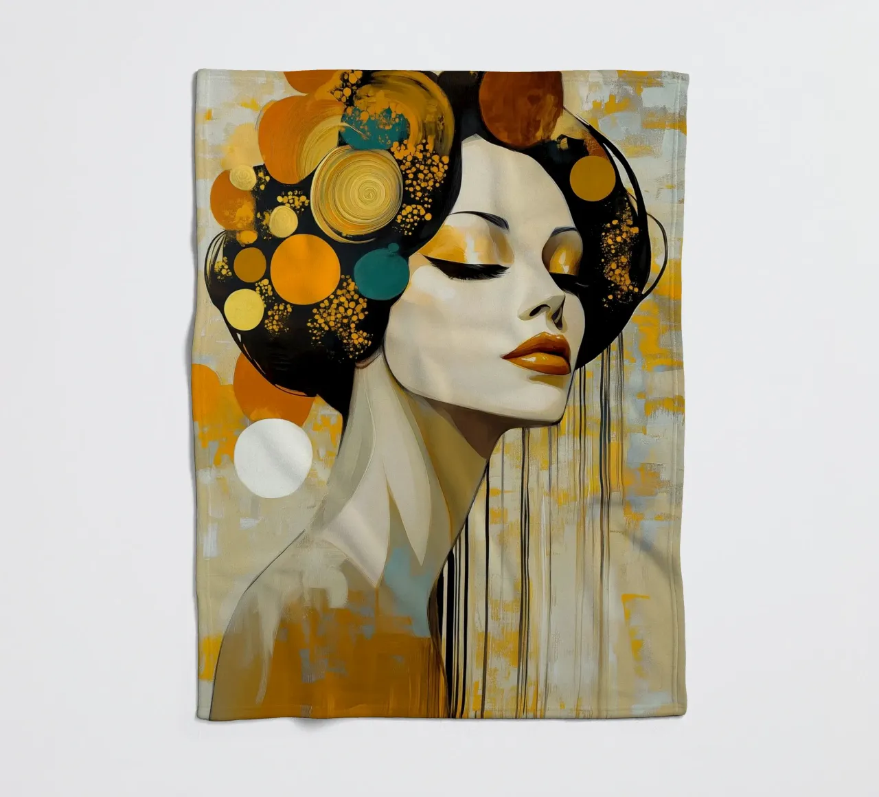 Wall-art by Imagine fleece blanket by Imagine