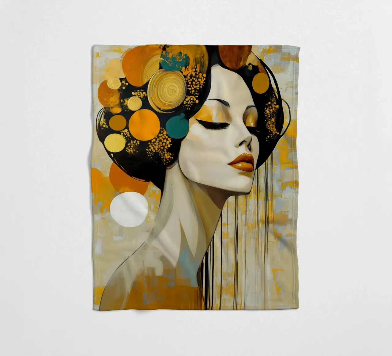 Wall-art by Imagine fleece blanket by Imagine