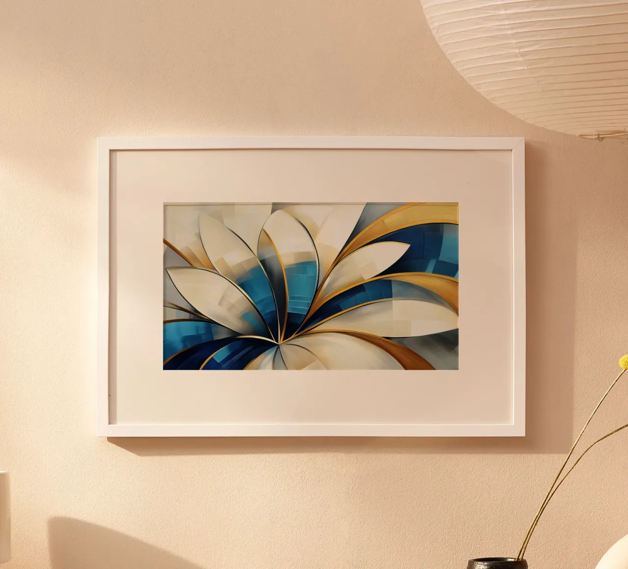 Arte da parete di Imagine poster con telaio in legno da Imagine