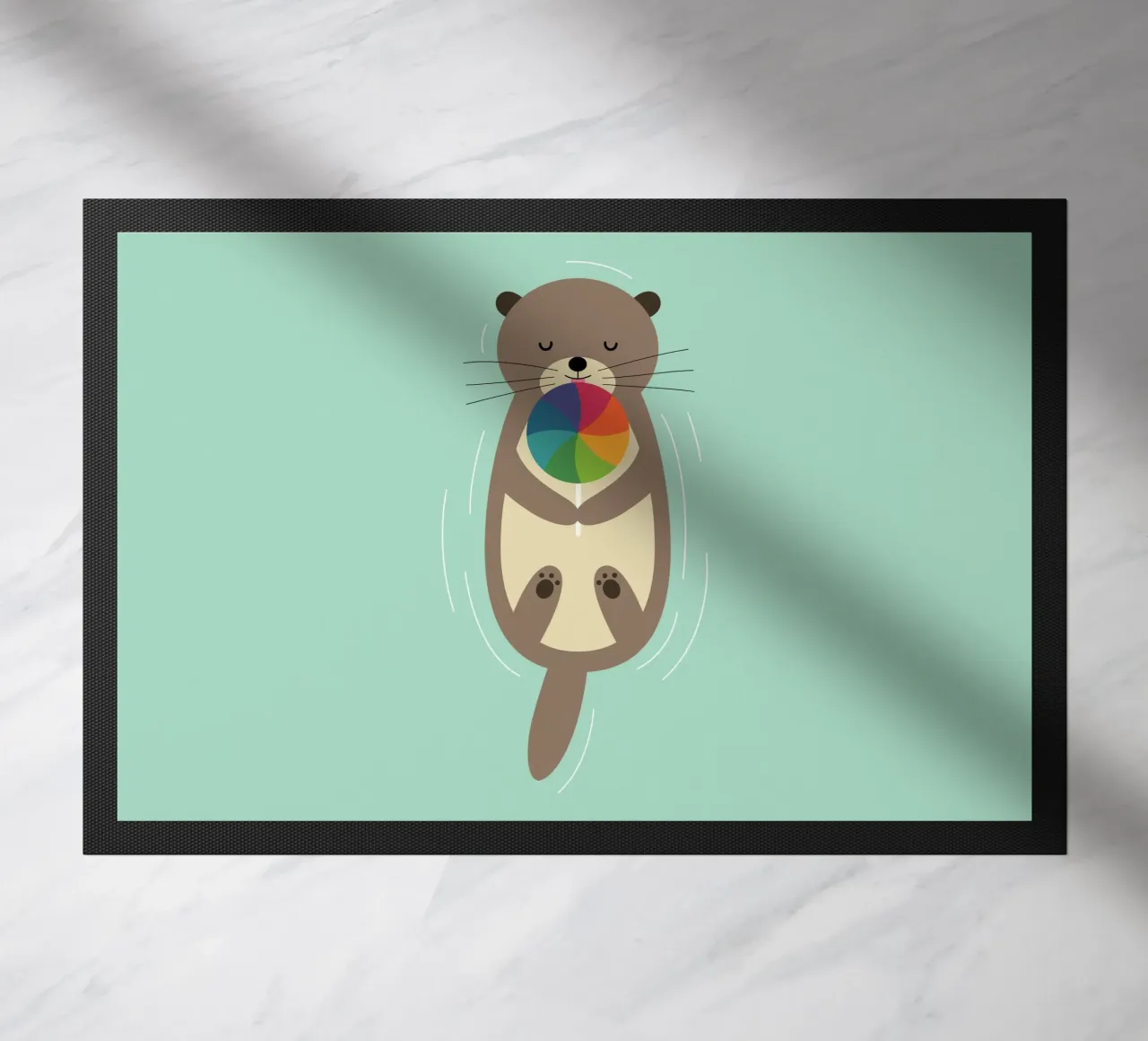 Loutre douce paillasson de Andy Westface
