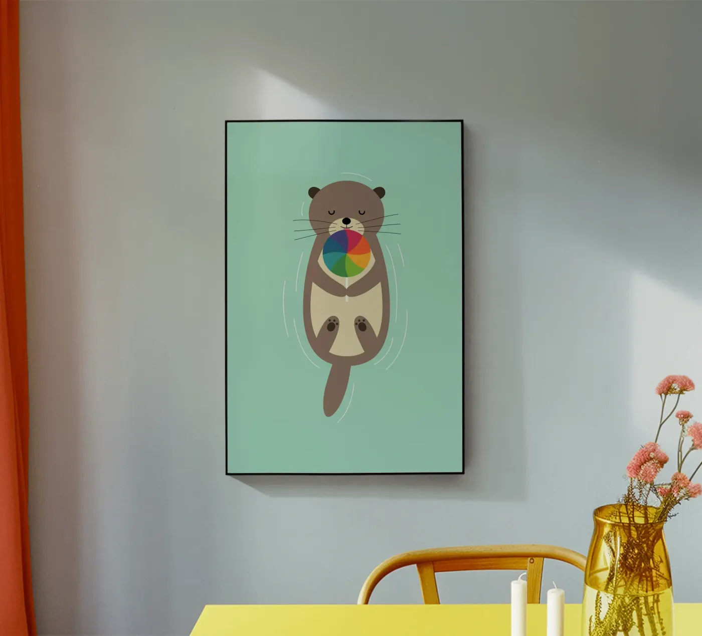 Sweet Otter plexiglass da Andy Westface