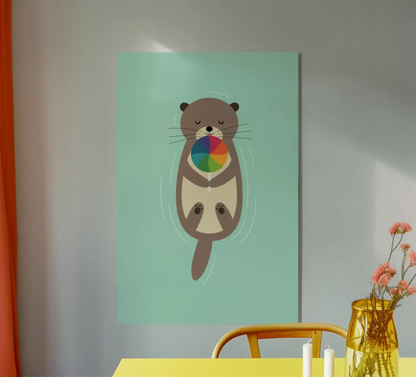 Sweet Otter plexiglass da Andy Westface