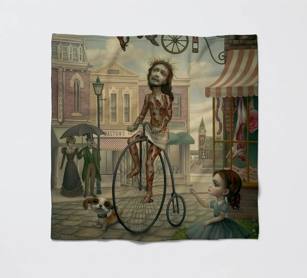 Buon venerdì coperta in pile da Alexandra Sutton