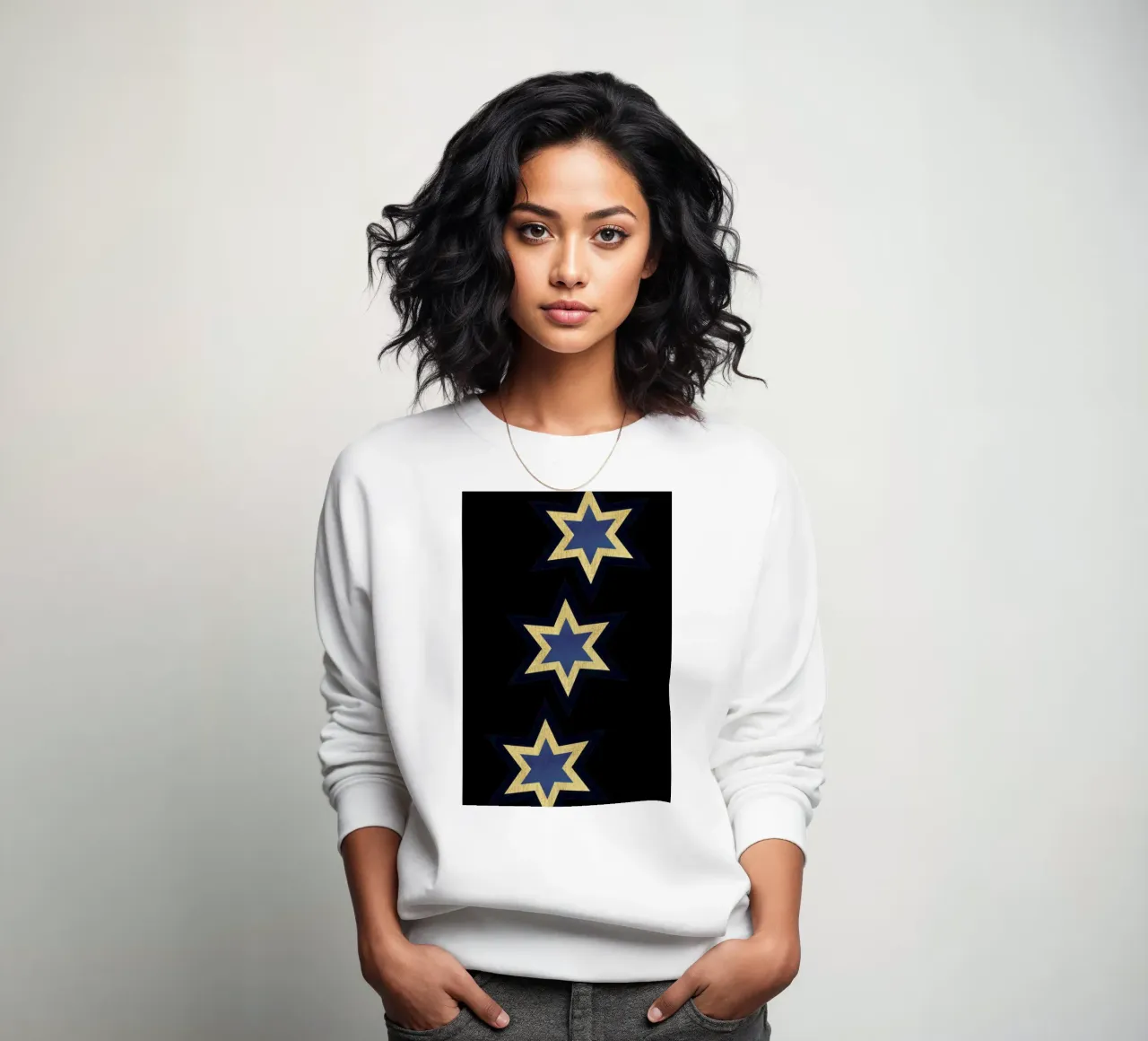 Bright Lights To Guide 2 felpa da Kubistika