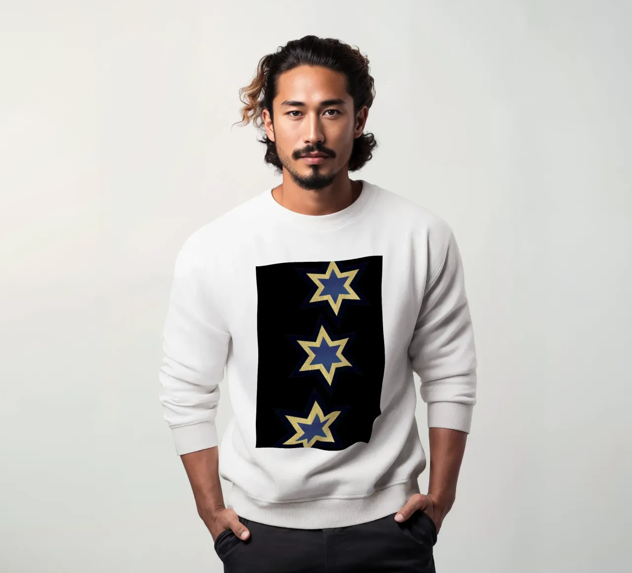 Bright Lights To Guide 2 felpa da Kubistika