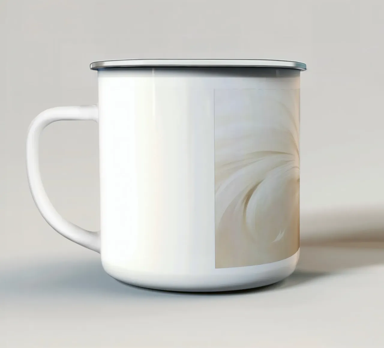 Arte da parete di Imagine tazza in smalto da Imagine