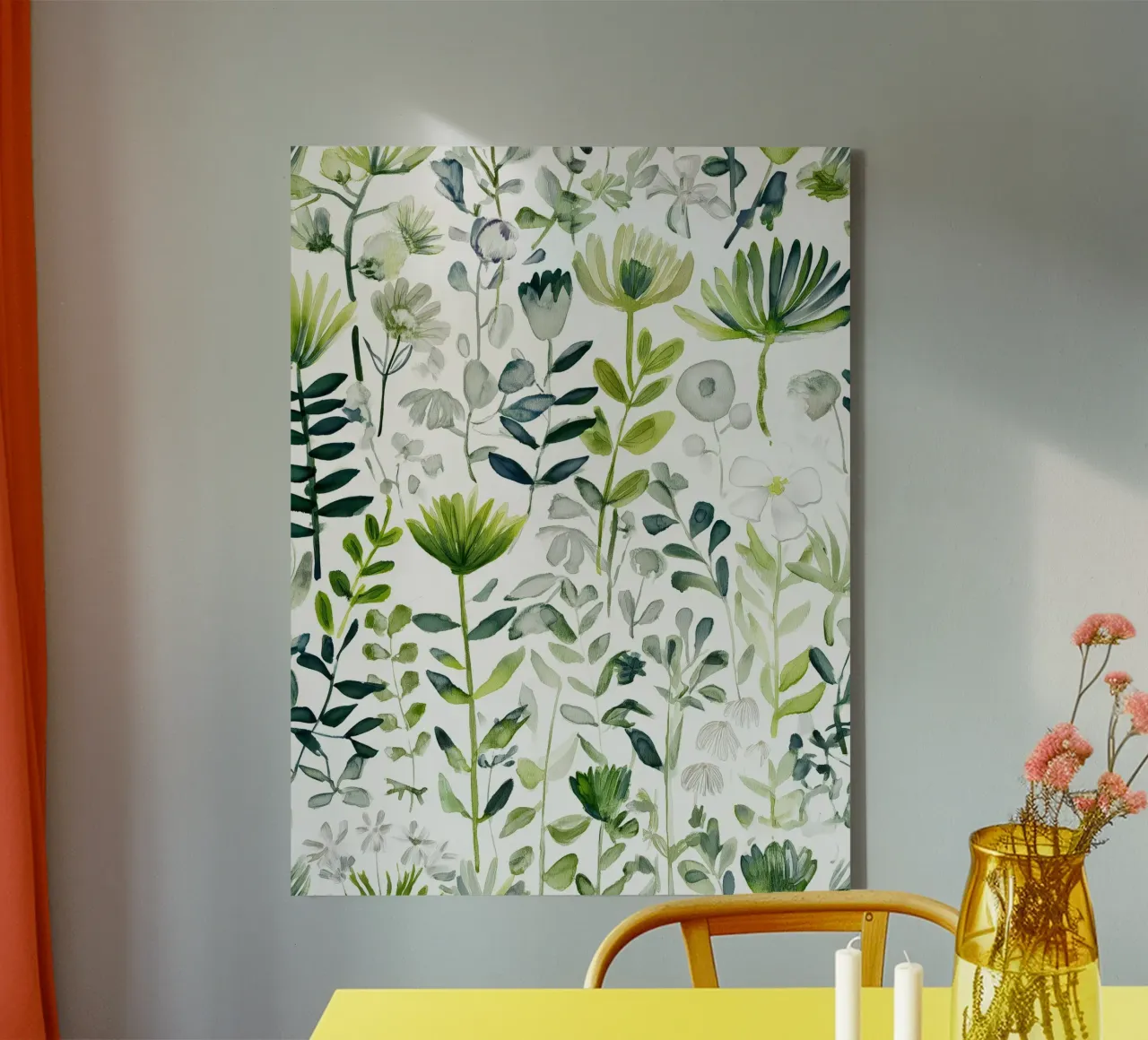 Sky Drift canvas met Baklijst van Sophia Calder Studio
