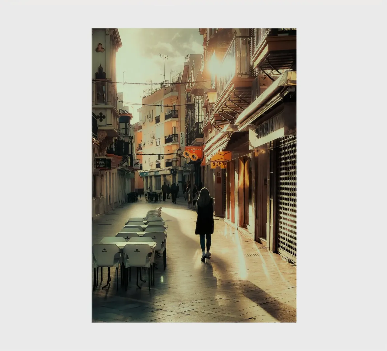 Streets of Ayamonte notebook by Thilo Grøsch