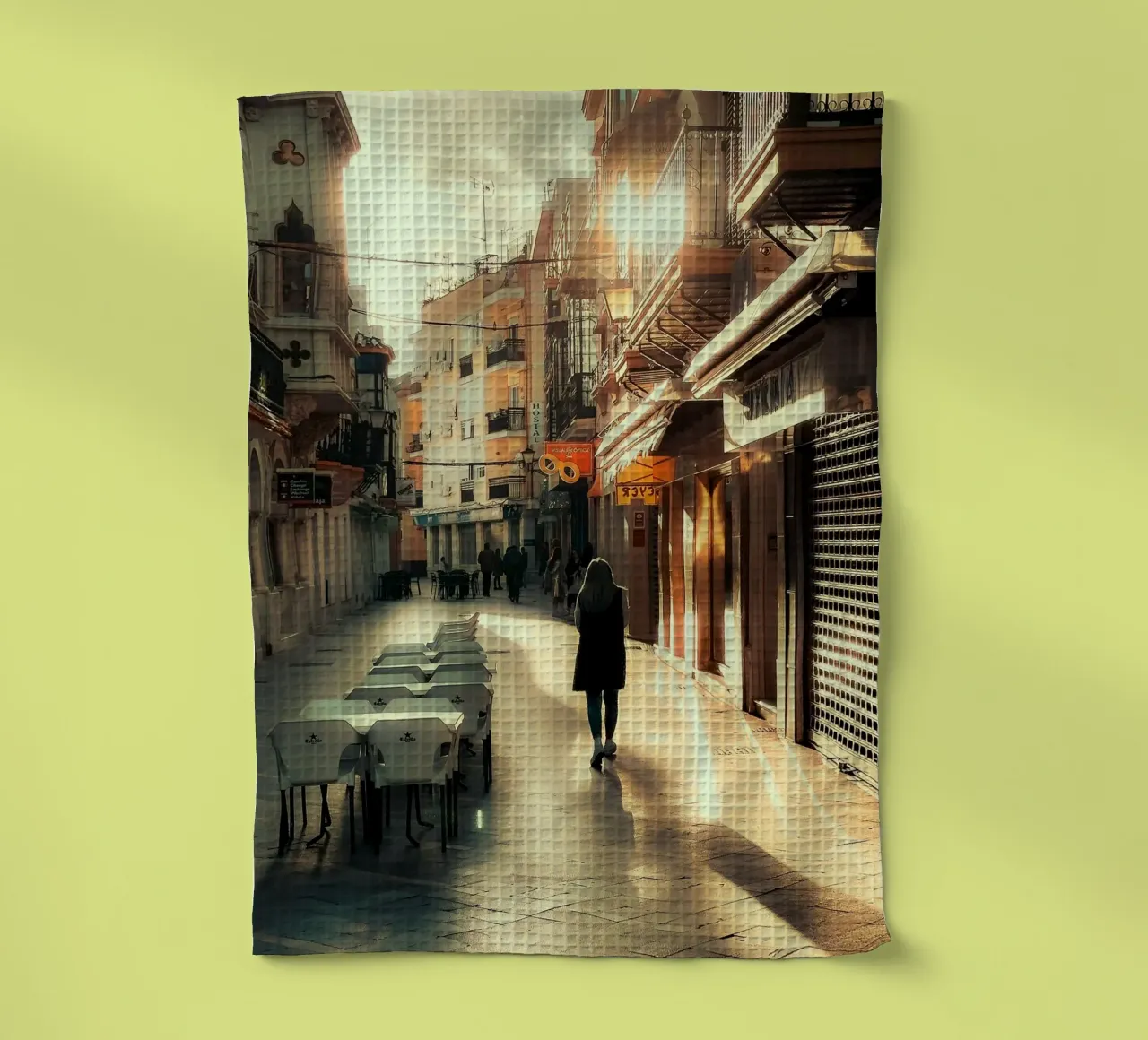 Streets of Ayamonte canovaccio da cucina da Thilo Grøsch