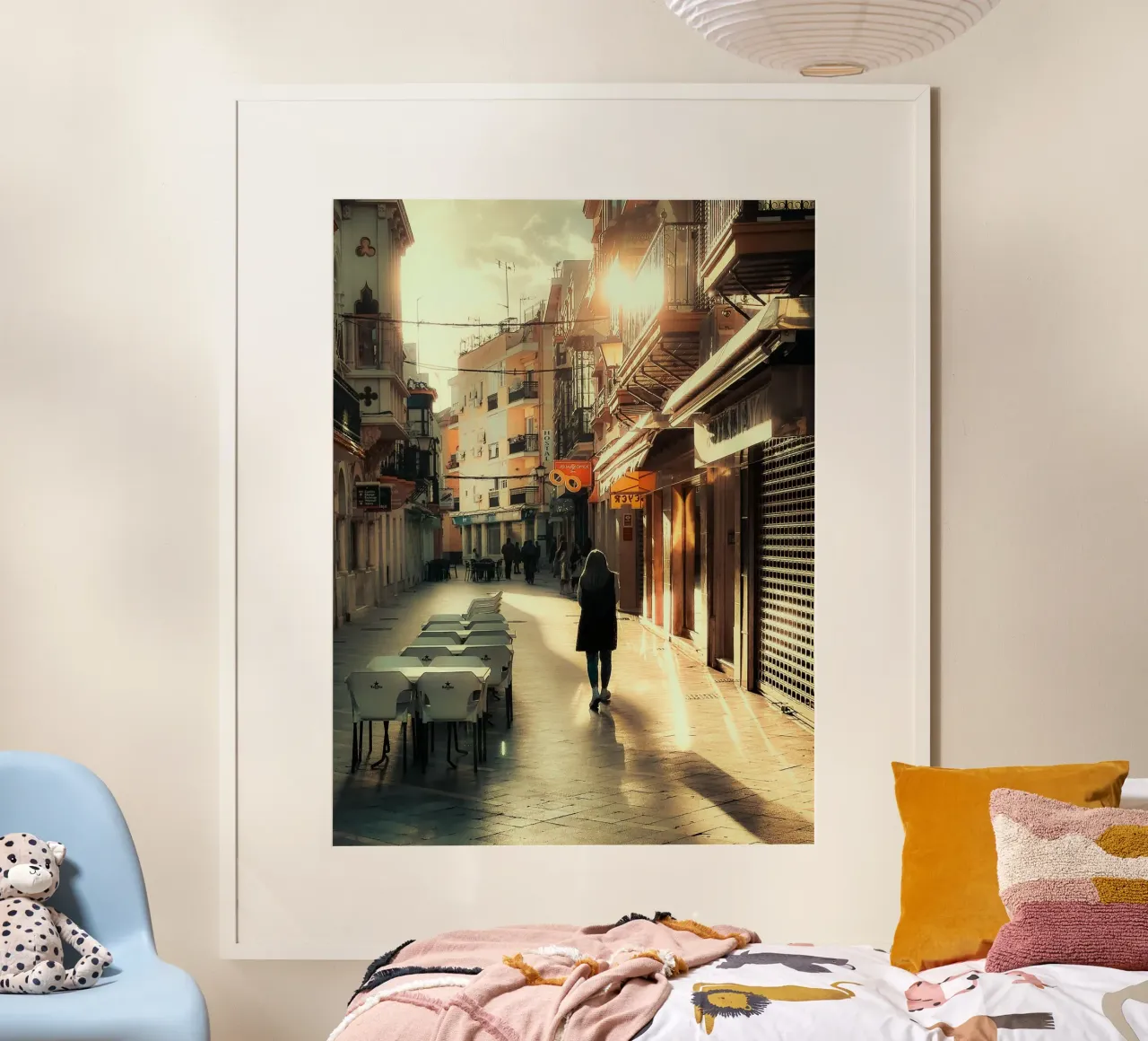 Streets of Ayamonte poster da Thilo Grøsch