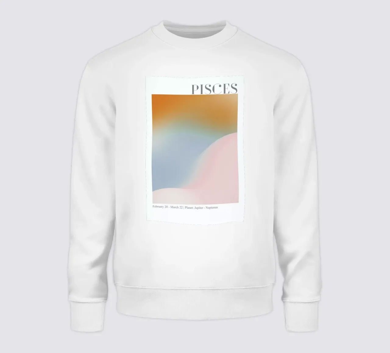 Pisces Abstract Aura felpa da cafelab