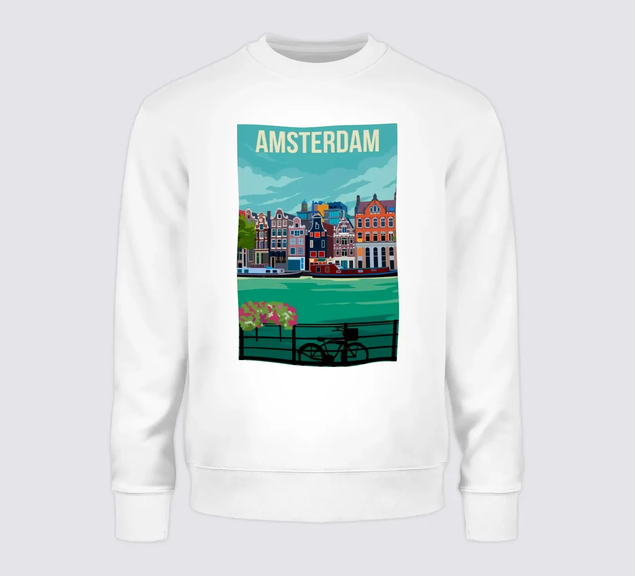 Amsterdam felpa da Alexandra Peack