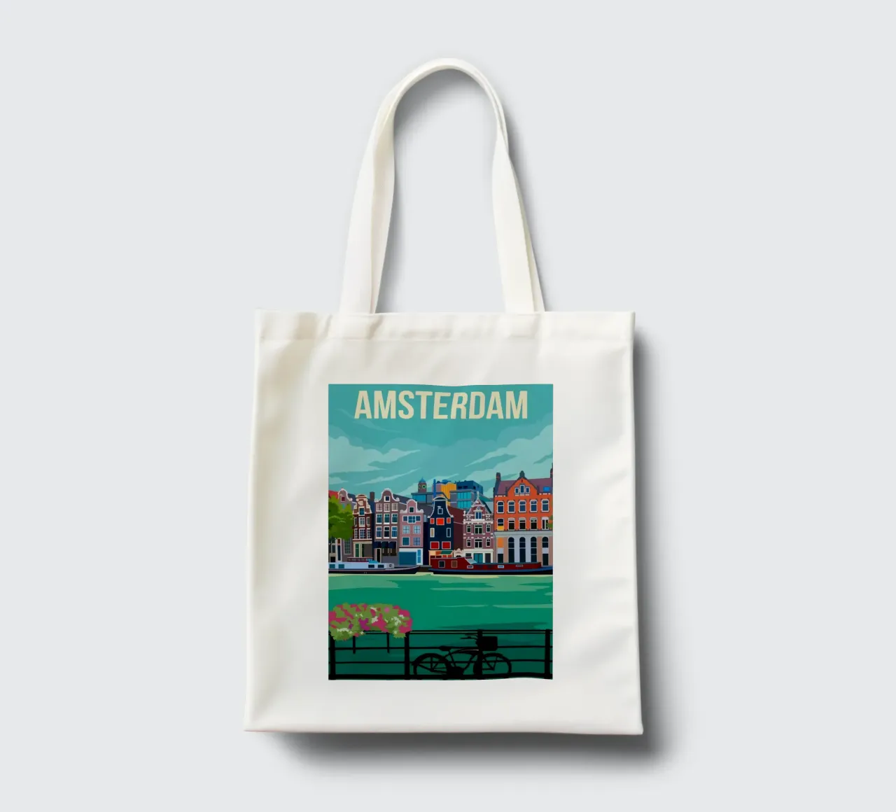 Amsterdam tote bag by Alexandra Peack