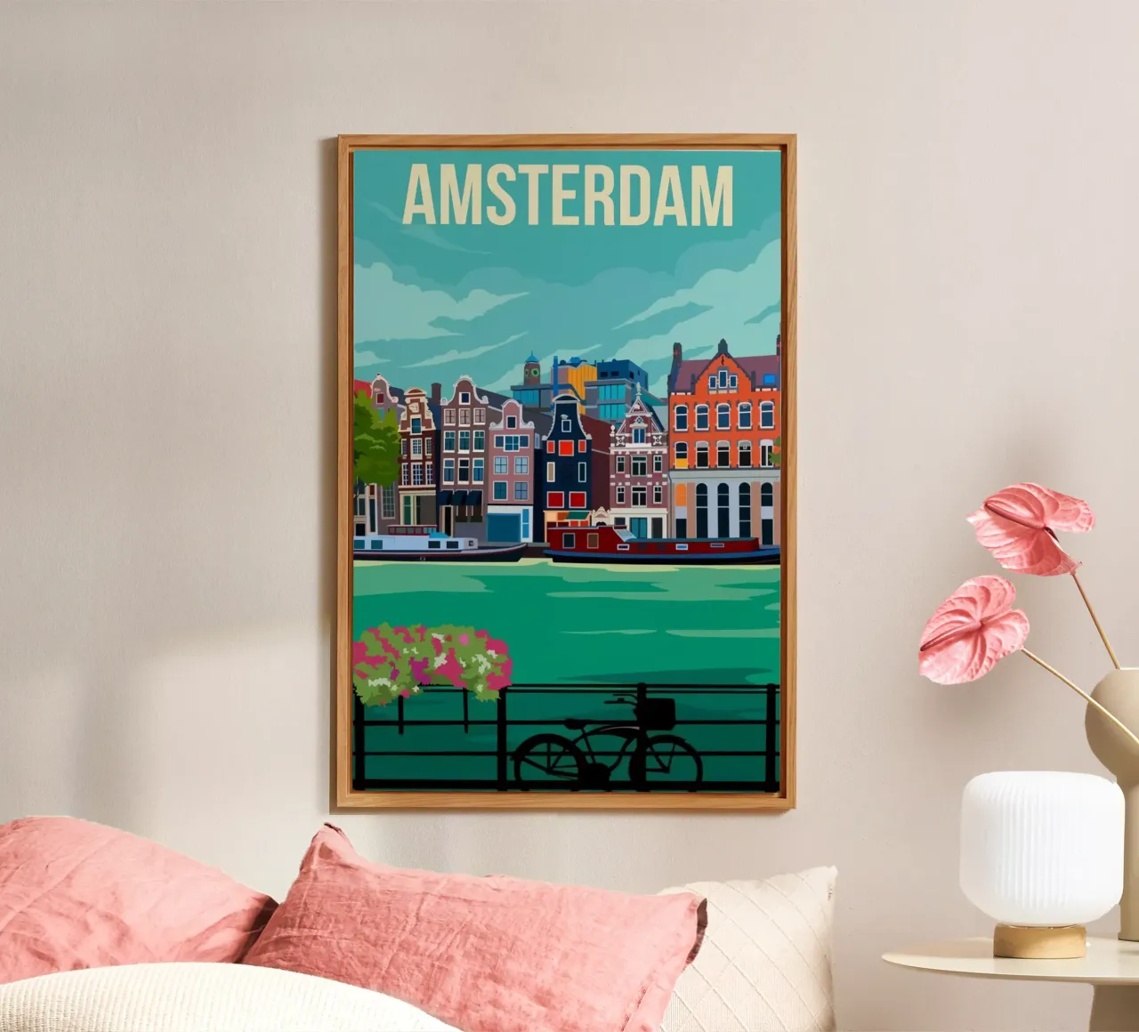 Amsterdam alu-dibond by Alexandra Peack