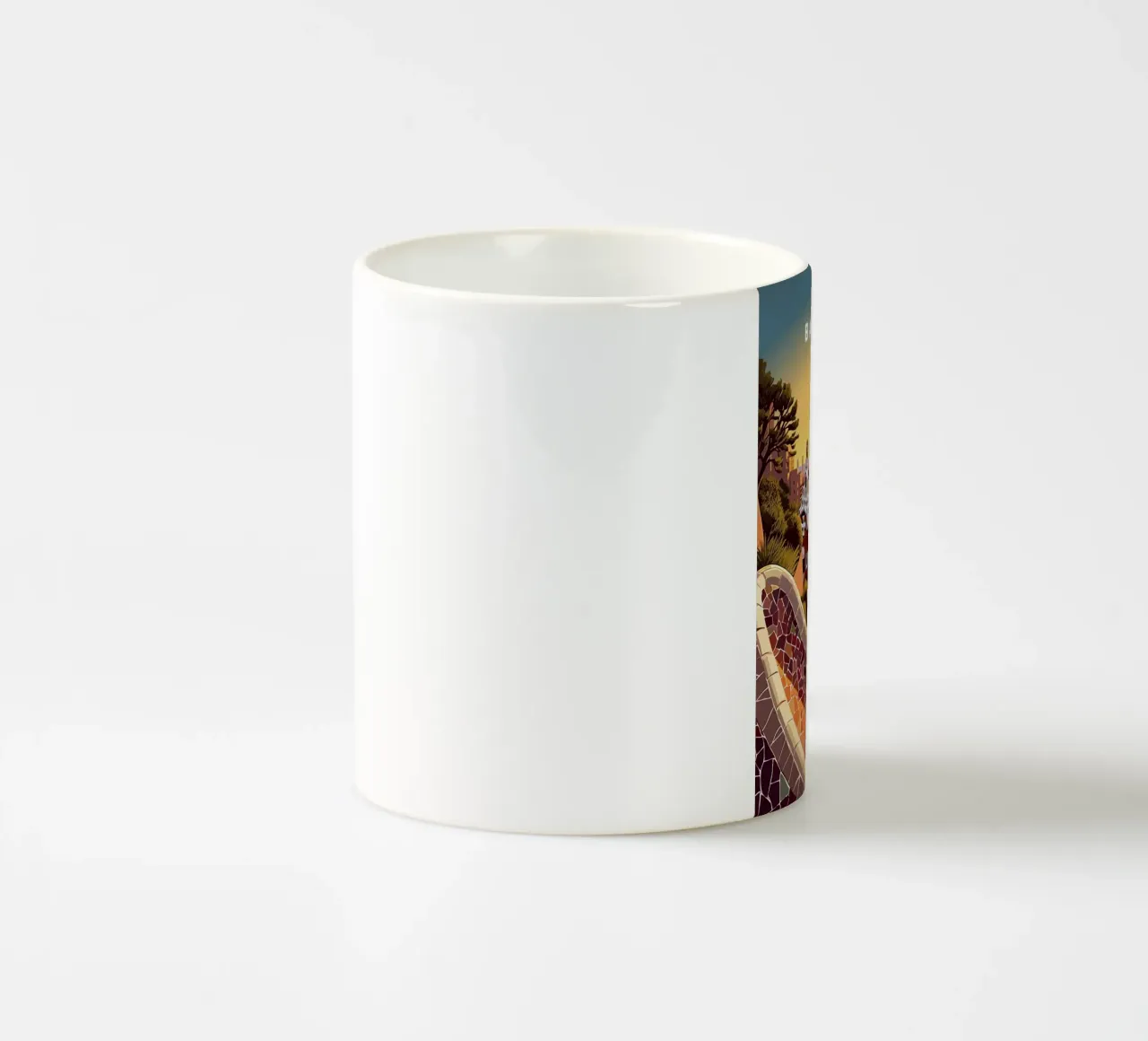 Barcellona Spagna tazza in ceramica da Alexandra Peack