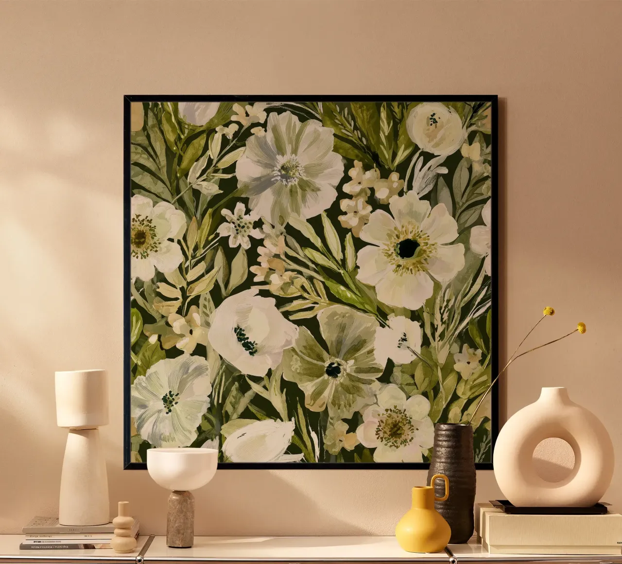 Prato estivo in fiore poster da Sophia Calder Studio