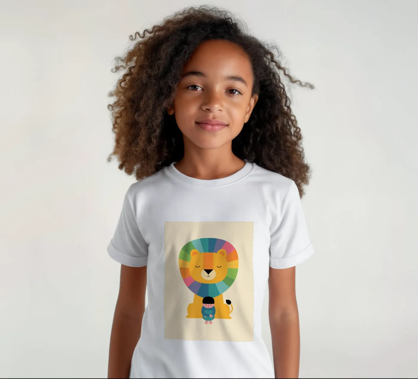 Courage kinder t-shirt van Andy Westface