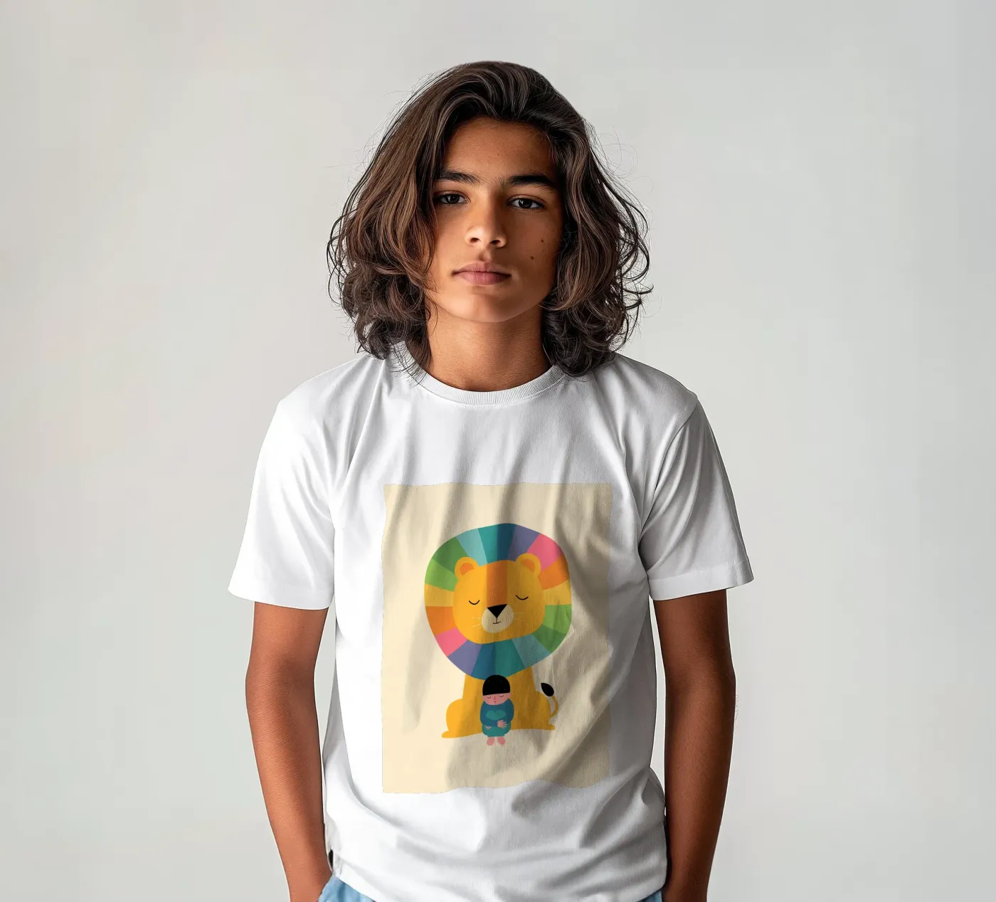 Courage kinder t-shirt van Andy Westface