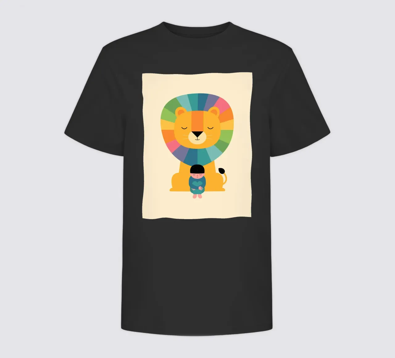 Courage kids t-shirt by Andy Westface
