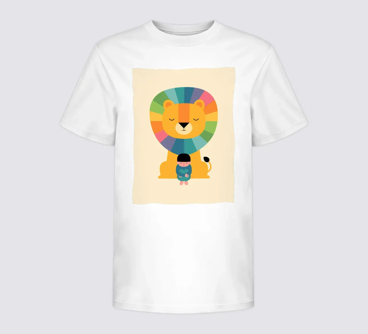 Moed kinder t-shirt van Andy Westface