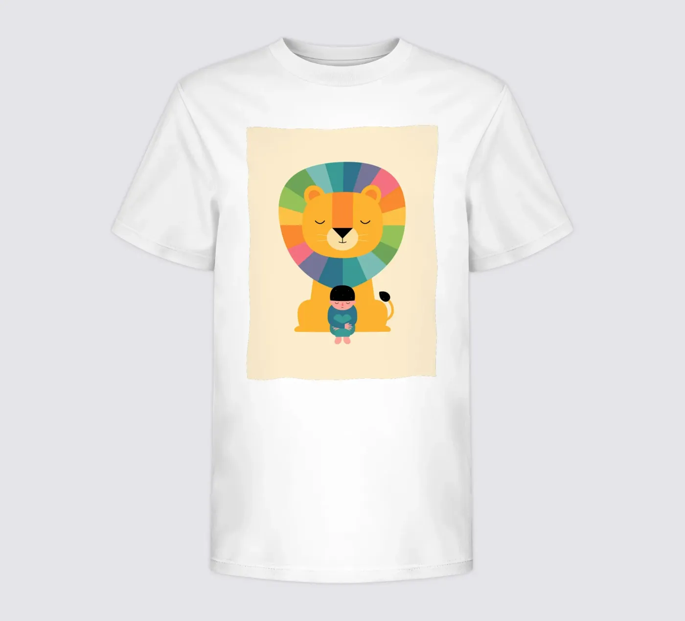 Courage t-shirt bambini da Andy Westface