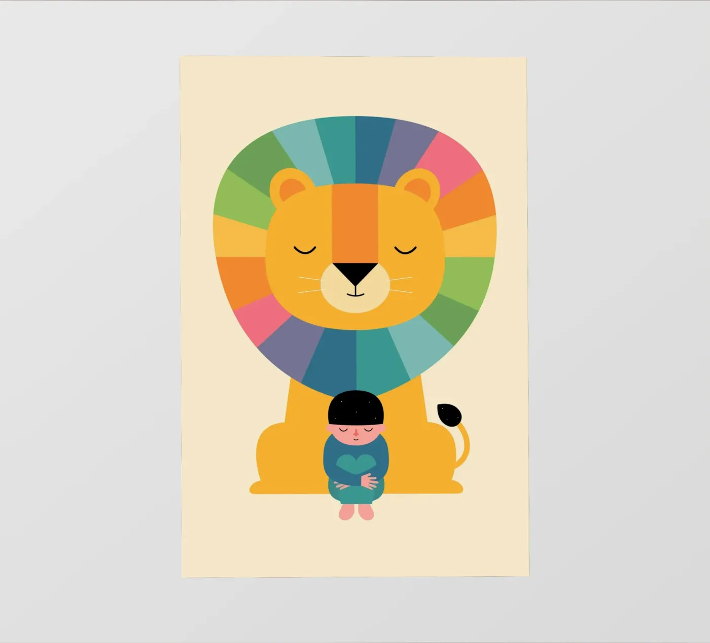 Courage papier peint photo de Andy Westface