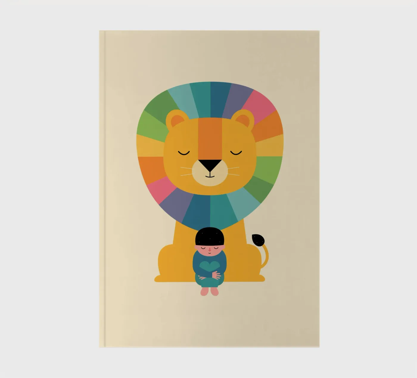 Courage notebook by Andy Westface