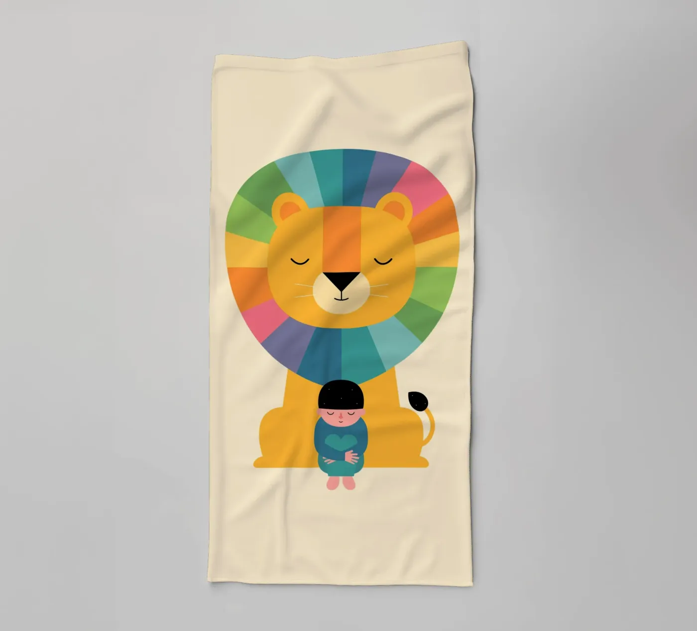 Courage Handtuch von Andy Westface