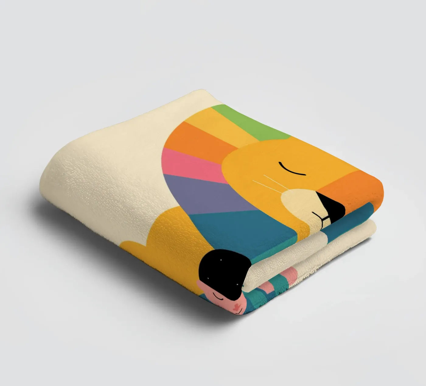 Courage Handtuch von Andy Westface