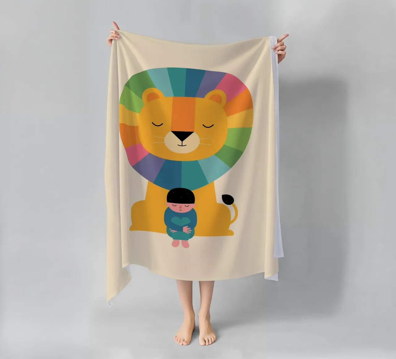 Il coraggio telo mare da Andy Westface