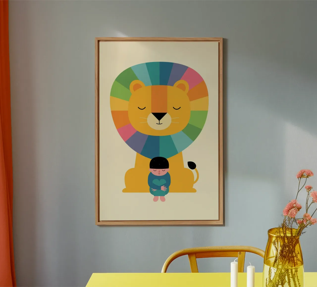 Il coraggio alluminio dibond da Andy Westface